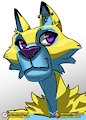 Star Cheetah Portrait by CrunchyBeast