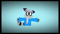 raccoon character i made on lbp2 by wolfkinglionheart