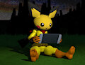 A little Gaymer Chu by RoyThePichu