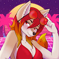 Vaporwave Icon by LottieLoveArt