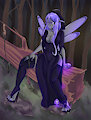 The Indigo witch by FuneralDirge