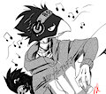BnHA - Tokoyami by Jangalian