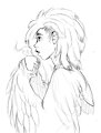 Harpy sketch by Jangalian