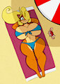 Coco on the Beach by furrymang453