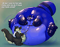 Tied Down Blueberry by SqueakyTheWolf