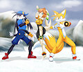 Project X Zone 3 by VellvetFoxie by frostcat