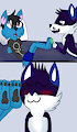 enjoy my paws (art trade with ShadowMidNight)