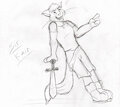 [Old Art] Sir Kain Sketch by Carol Rosencran