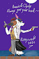 Kittywolf and Billyplats as Bonnie and Clyde by Kittywolf
