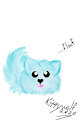 Kittywolf floofing happily by Kittywolf