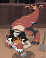 Big Dino (Tyrantrum Transformation) by AlsoFlick