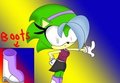 Meshii The Blind Hedgehog by Andyfreakinrulz