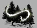 Inktober 02Pine-wisp