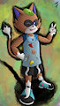 My new Character Inkarto Cat by Shiromon