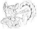 [Old Art] Kendall sketch by Iiji AKA EG Foxfire