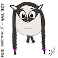 Ellie 5 - plaited hair test