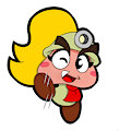 Goombella Leg Lift by ThunderFap
