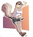 A squirrel appears!