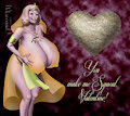 Pig/Orc-Girl Valentine by MalcolmD