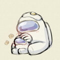 Pet the small Marshmallow son by Saucy