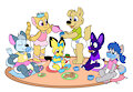 Elsie's Babyfur Tea Party