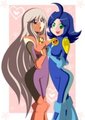 Proto and Rock by kamiraexe