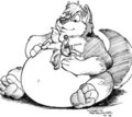 Lou and Macro Dax, by Raccoon Drew by CashewLou