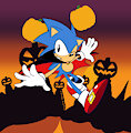 Halloween Classic Sonic 2020 by PrinceLaymon