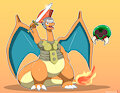 [Commission] Charizard & Metroid