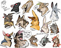 Toon Study Portraits by Lizet