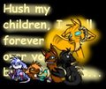 Hush Now by SanaraTheKitty