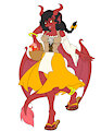 Brigit Dragon Maiden  Comission