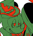 Pixiv Fanbox Updated-Hula-Hoop Halloween Mickey