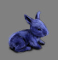 Blue bunny by UHWArby