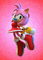 Amy: Bondage Pin-Up by SMPTHEHEDGEHOG