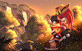 Treasure hunter Knuckles by NightAngelTDC