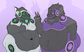 Friend Sized Protos by TheFoxyDragon