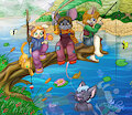 Partie de pêche by Erhena