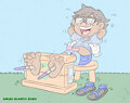 Arturrito's Animal Crossing Villager Tickle Torture by AngelBlancoArts