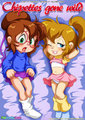 Chipettes gone wild - Censored Cover by bbmbbf
