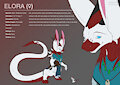 Commission - Elora Character Sheet