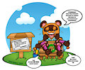 Animal Crossing Tickle Torture - Tom Nook