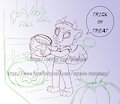 ych baby fur: trick or treat 🎃- open by FeneksiA