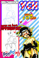 open commissions pose mini skirt by zendocomics