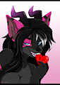 YCH: 55 bite heart by FeneksiA