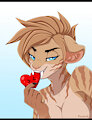 YCH: 56 bite heart by FeneksiA
