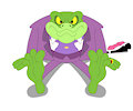 Baron Von Greenback feet tease
