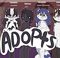 *ADOPTABLES*_Halloween teens by Fuf