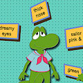 "Taro The Lizard" Reference Sheet by LizardTaro