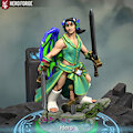 Dragonised Swordsman by GarPhaN